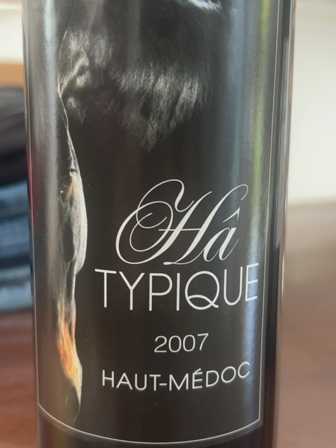 Étiquette de Hâ Typique, Château du Hâ