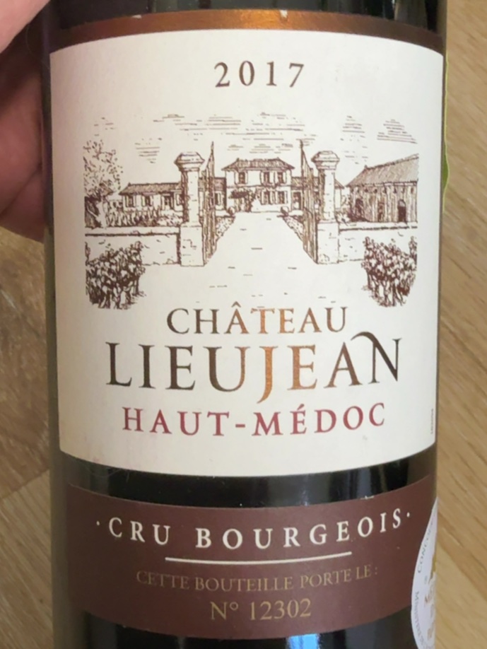 Étiquette de Château Lieujean, Château Lieujean
