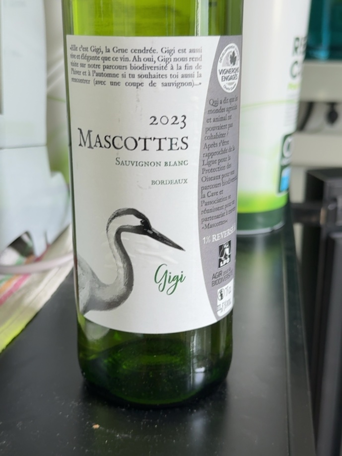 Étiquette de Bordeaux Sauvignon, Château Montgaillard