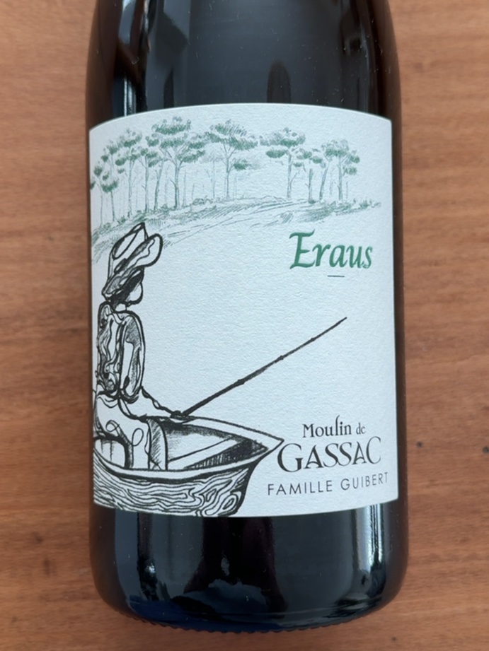 Étiquette de Eraus, Moulin de Gassac