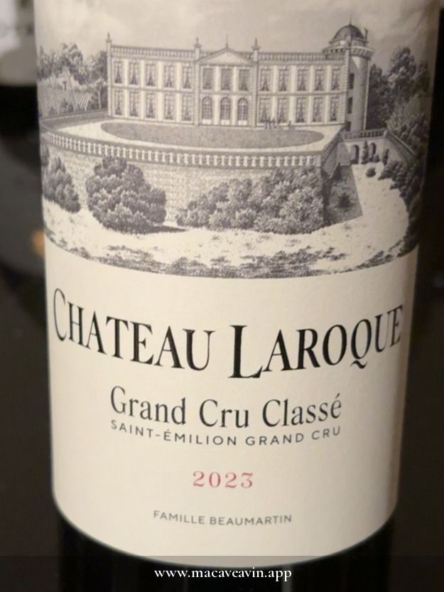 Étiquette de Château Laroque, Château Laroque