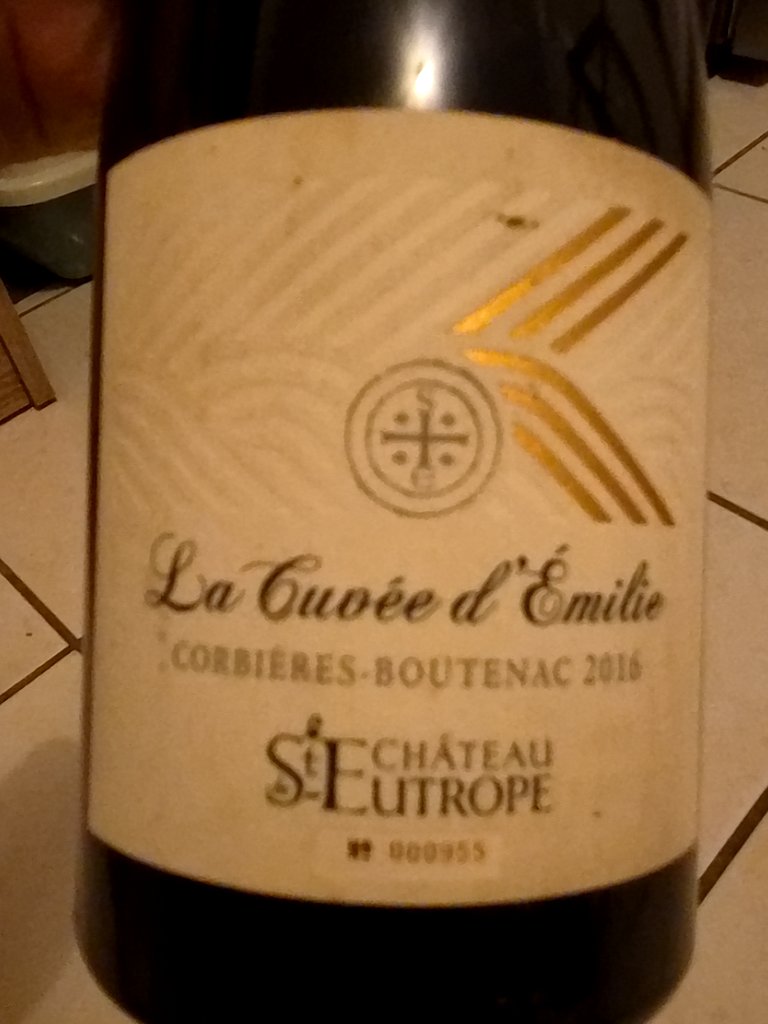 Étiquette de Belle Émilie, Cellier des Chartreux