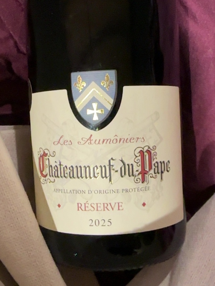 Étiquette de Les Aumôniers Réserve, Les aumôniers