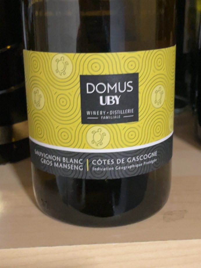 Étiquette de Gros-Manseng Sauvignon, Domaine Horgelus