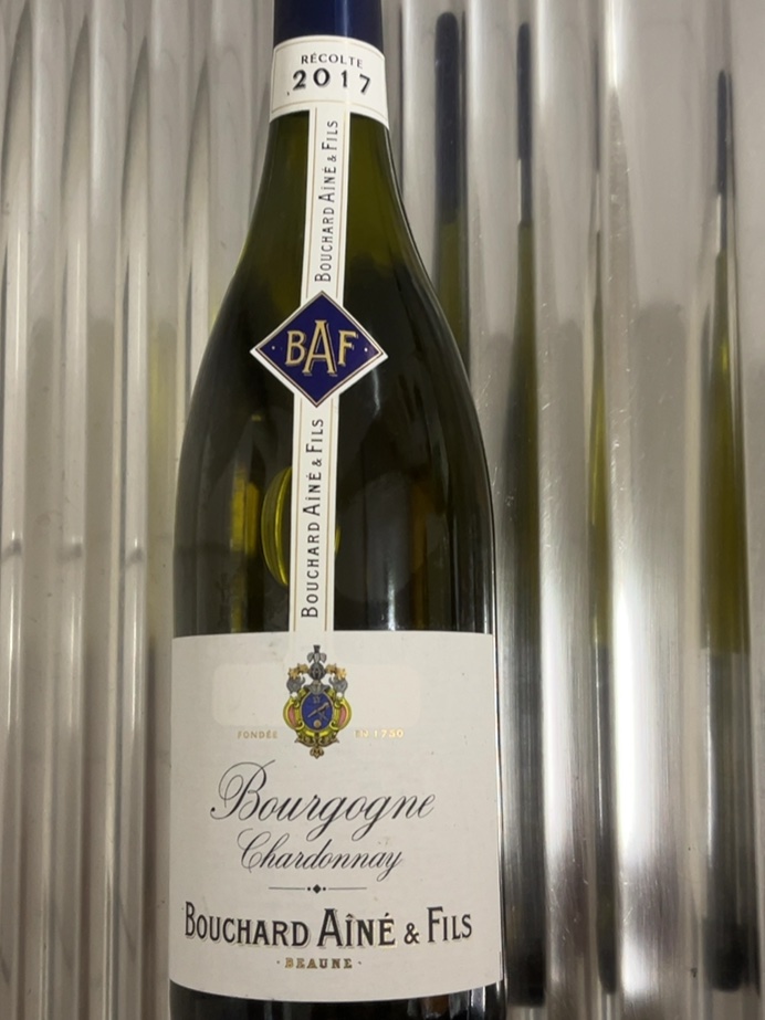Étiquette de Chardonnay, Bouchard Aîné & Fils