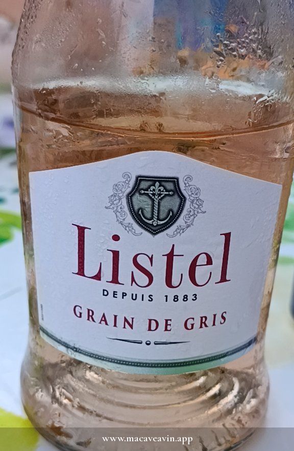 Étiquette de Grain de Gris, Listel
