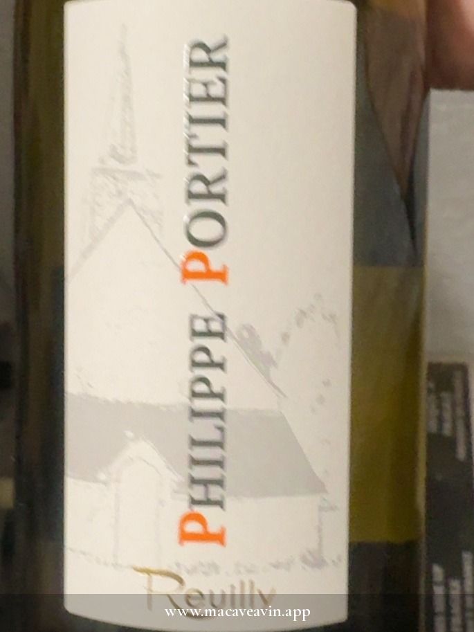 Étiquette de Reuilly Blanc, Domaine des Victoires