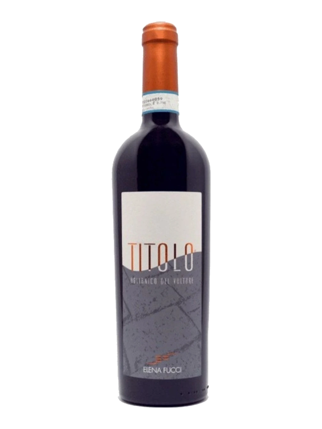 Étiquette de Aglianico del Vulture Titolo, Elena Fucci