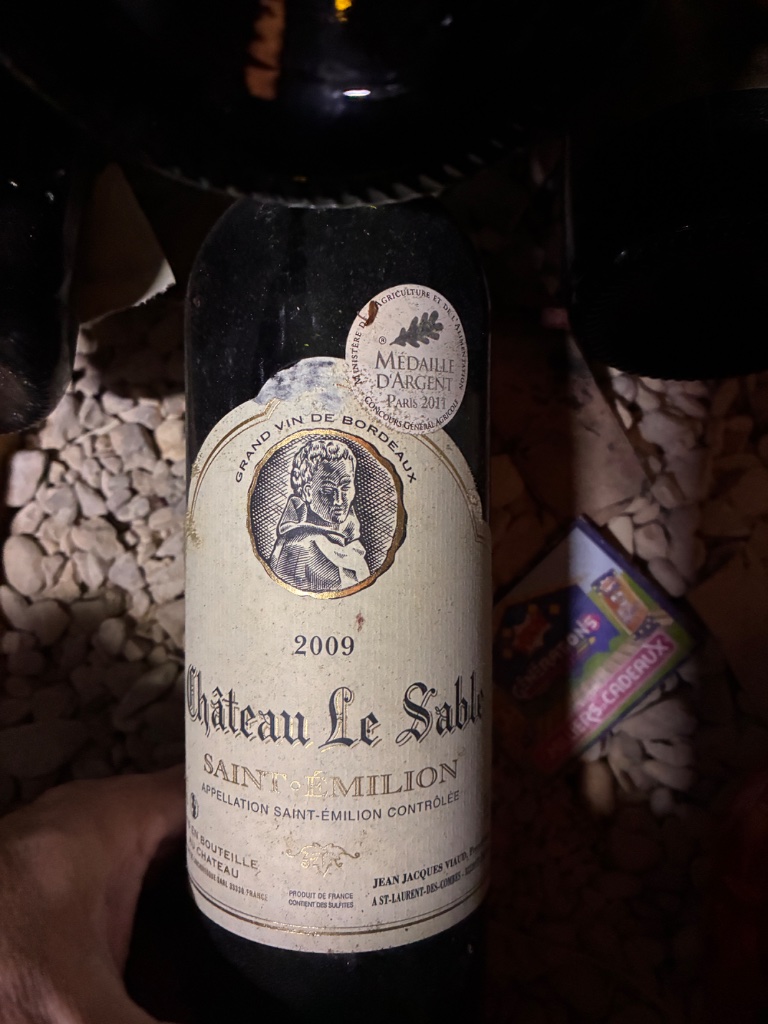 Étiquette de Château Le Sable, Château Le Sable