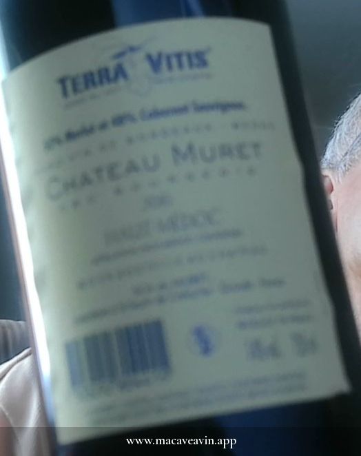 Étiquette de Château Muret, Château Muret