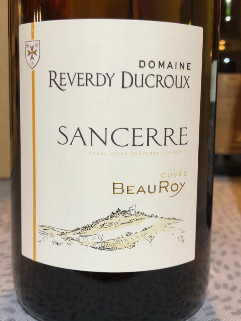 Étiquette de Beau Roy, Domaine Reverdy Ducroux