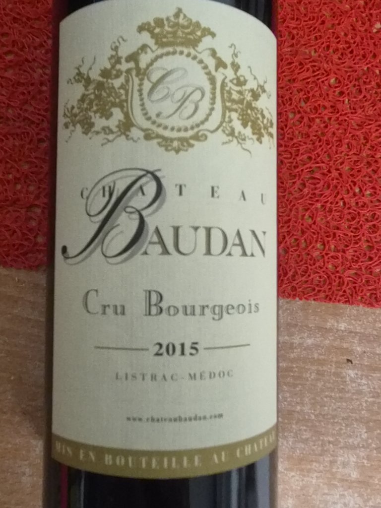 Étiquette de Château Baudan, Château Baudan