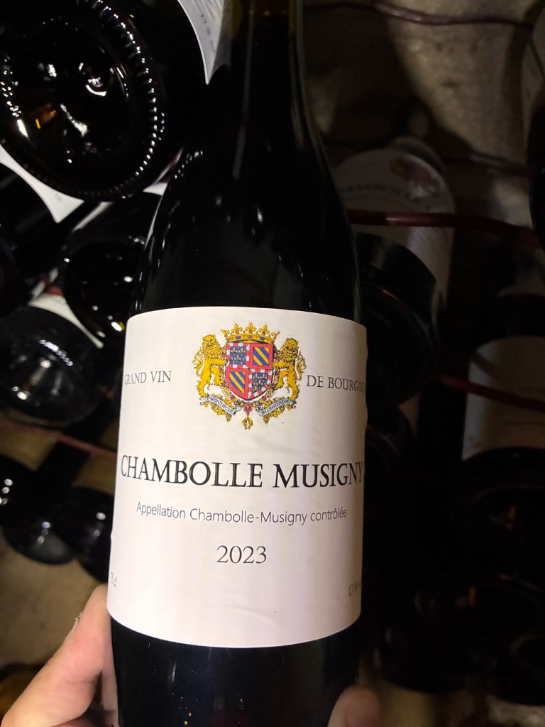 Étiquette de Chambolle-Musigny, Domaine Arlaud