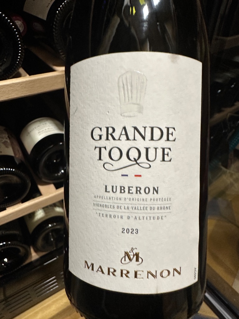 Étiquette de Grande Toque Rouge, Marrenon