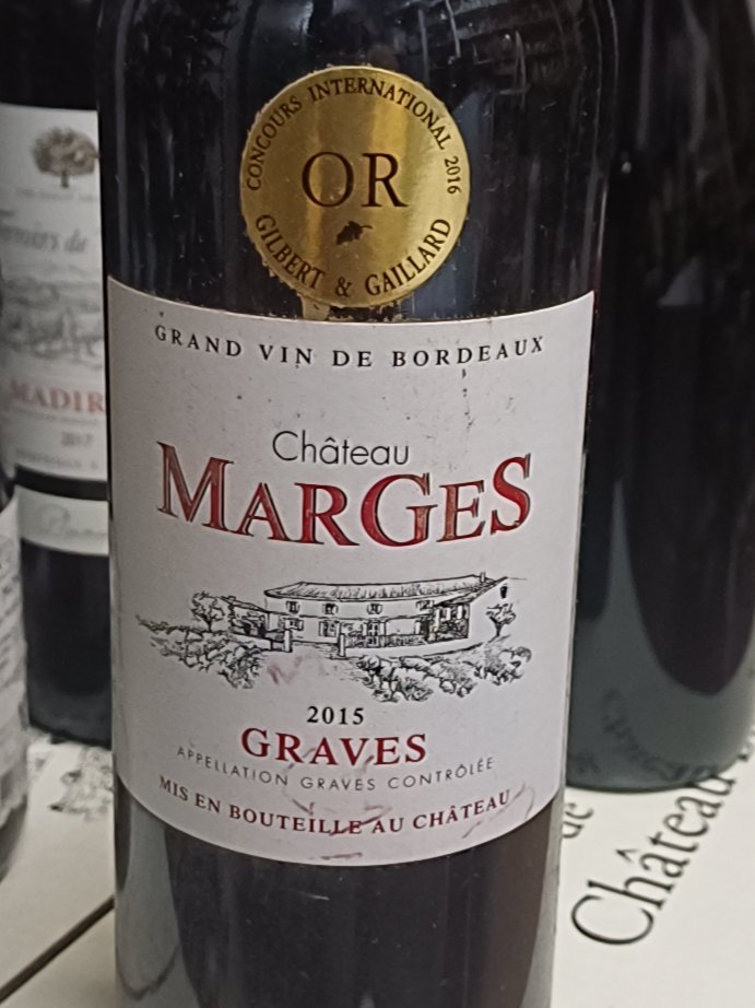 Étiquette de Château Margès, Château Margès