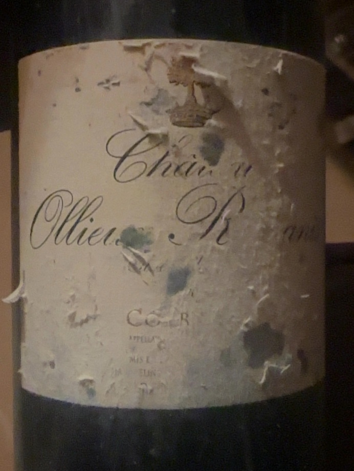 Étiquette de Cuvée Prestige, Château Ollieux Romanis