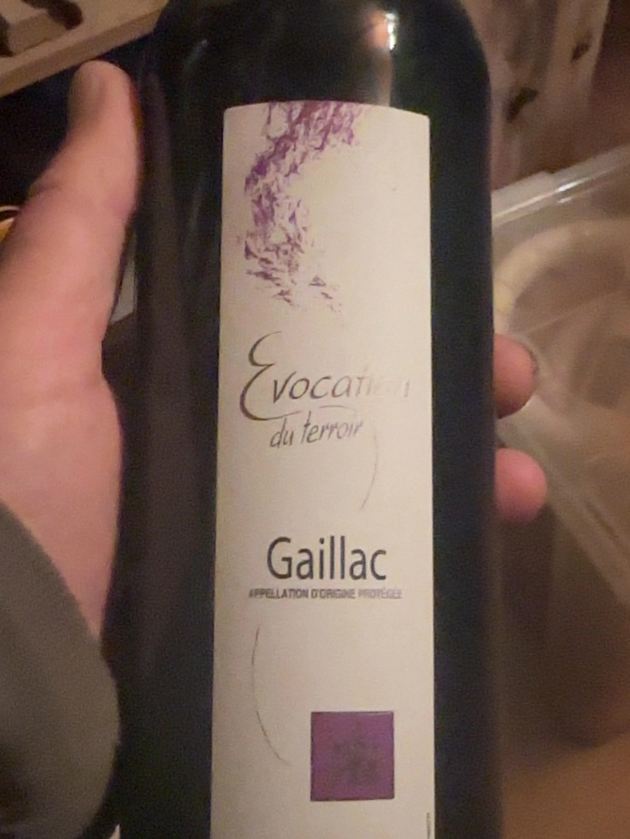 Étiquette de Évocation du Terroir, Vinovalie