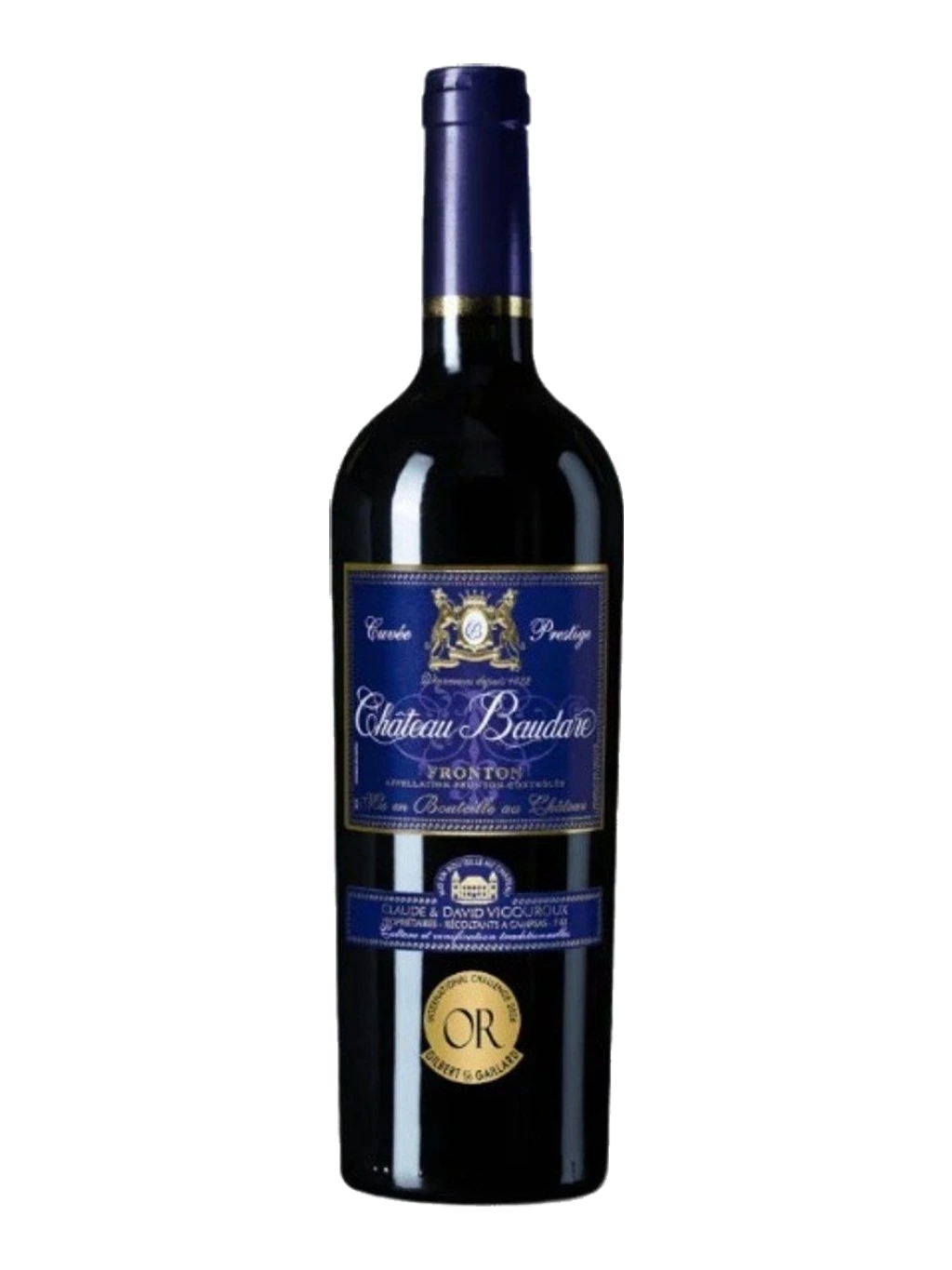 Étiquette de Cuvée Prestige, Château Baudare